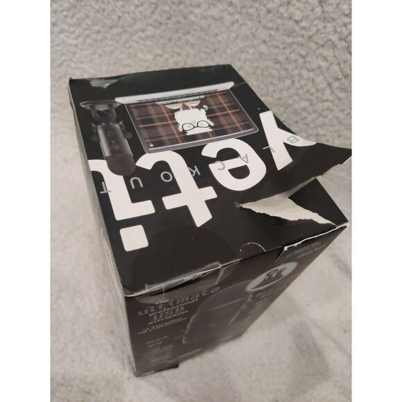 Blue Yeti Professional Multi-Pattern USB Condenser Microphone - Blackout - New - Picture 3 of 4